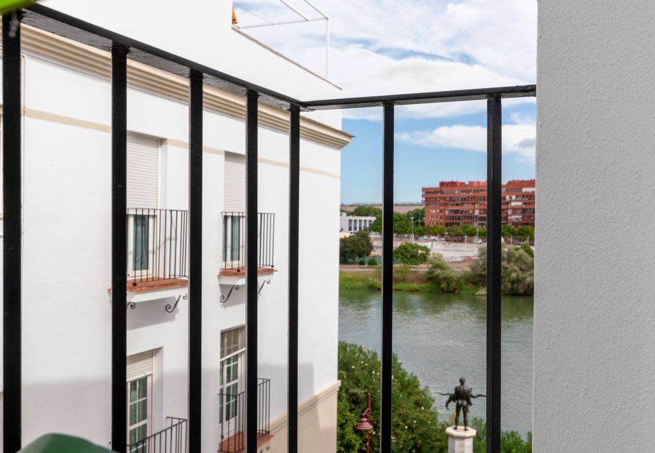 Apartamento en Sevilla - La casa de Carla. Vistas al rio 3 hab y 2 baños