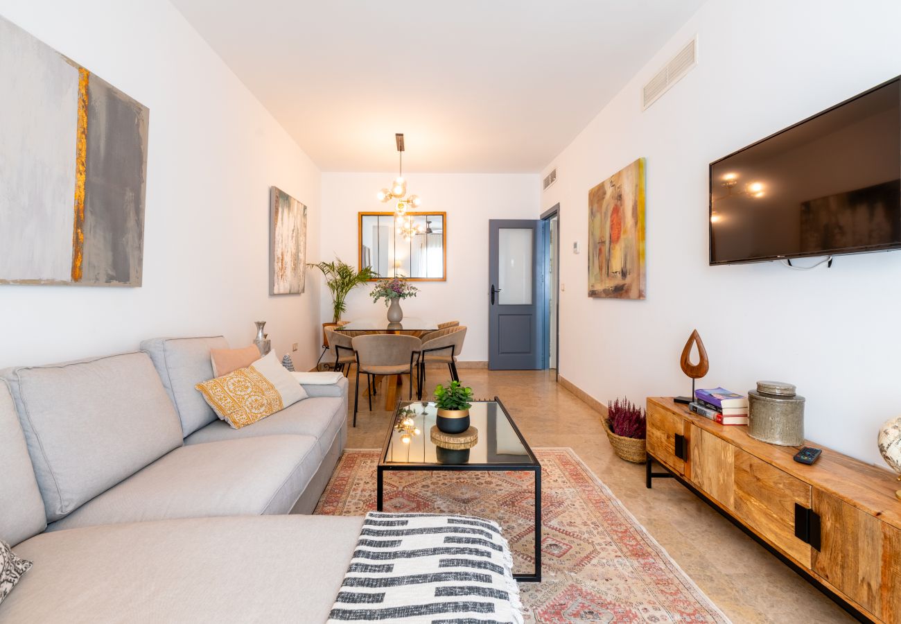 Apartamento en Sevilla - La casa de Carla. Vistas al rio 3 hab y 2 baños