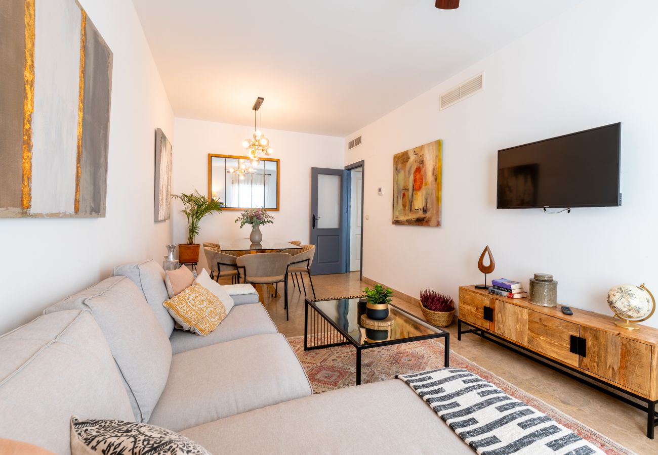Apartamento en Sevilla - La casa de Carla. Vistas al rio 3 hab y 2 baños