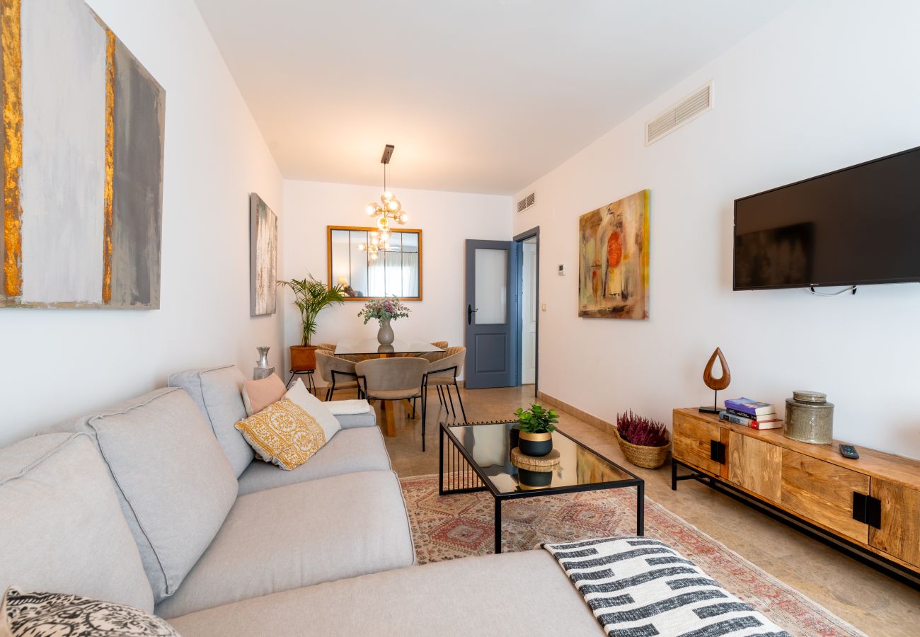 Apartamento en Sevilla - La casa de Carla. Vistas al rio 3 hab y 2 baños