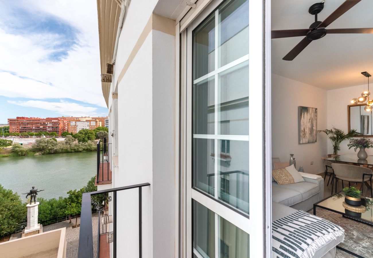 Apartment in Seville - La casa de Carla. Vistas al rio 3 hab y 2 baños